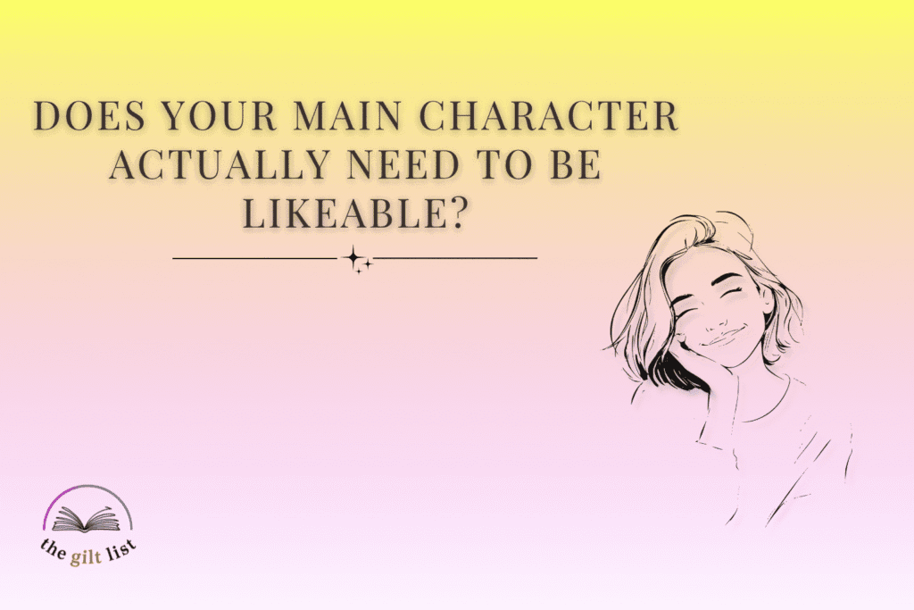 Does Your Main Character Actually Need to Be Likeable?