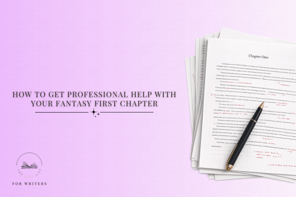 How Can I Get Professional Editing Help for My Fantasy First Chapter?