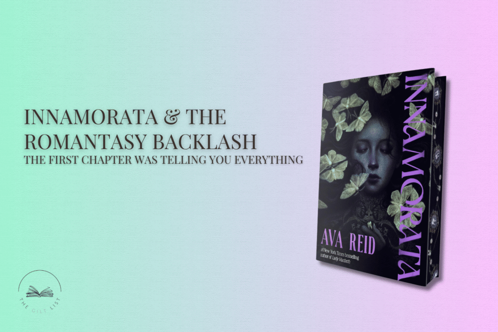 Innamorata and the Romantasy Backlash | The First Chapter Was Telling You Everything