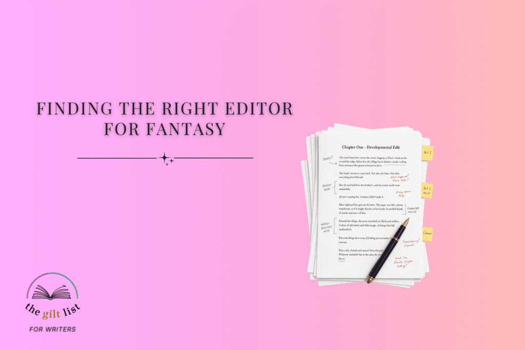 find right editor for fantasy