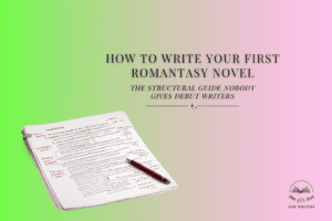 How to Write Your First Romantasy Novel: The Structural Guide Nobody Gives Debut Writers
