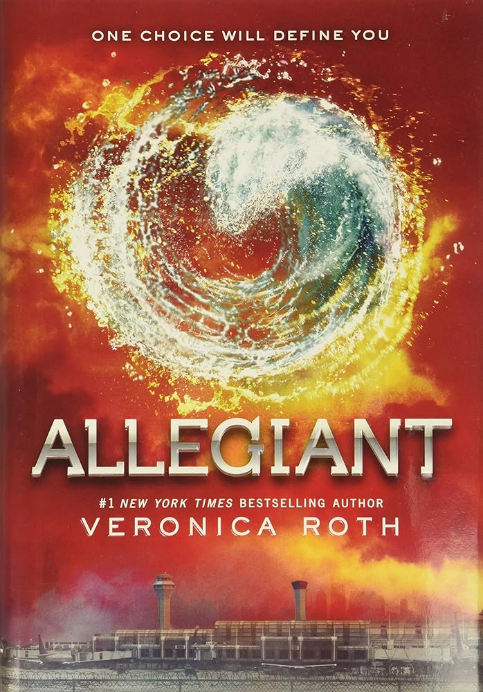 Allegiant by Veronica Roth original trilogy cover