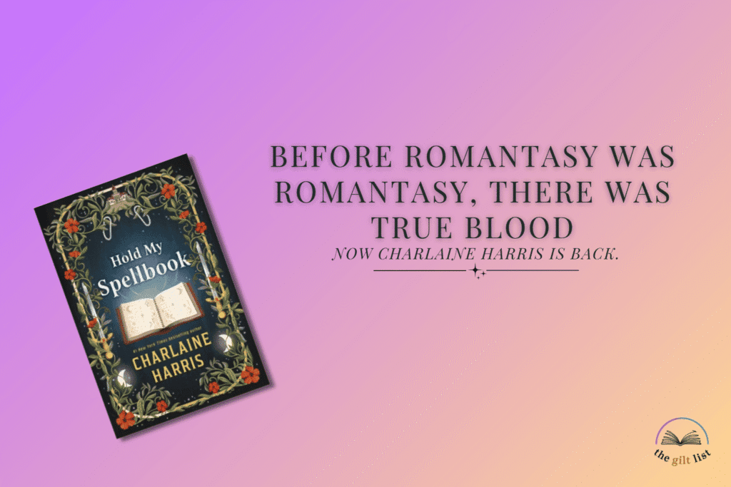 charlaine harris hold my spell book news